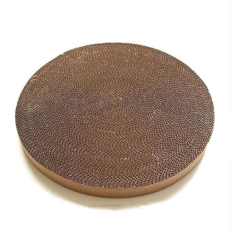 2In1 Cat Scratching Board Round Cat Scratcher Pad Lounge Bed Bowl Pet Sofa House - Replacement Pad V528-REPLACEMENTPAD-64324