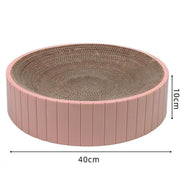 2In1 Cat Scratching Board Round Cat Scratcher Pad Lounge Bed Bowl Pet Sofa House - Replacement Pad V528-REPLACEMENTPAD-64324