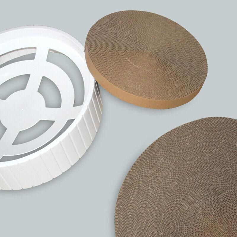 2In1 Cat Scratching Board Round Cat Scratcher Pad Lounge Bed Bowl Pet Sofa House - Replacement Pad V528-REPLACEMENTPAD-64324