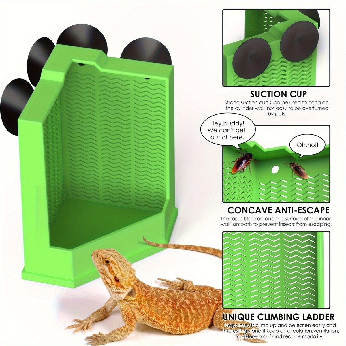 Reptile Hunting Dish Predator Trap Hanging and Placing Field Tool for Outdoors - L V528-REPTILE-PREDATOR-L-228412