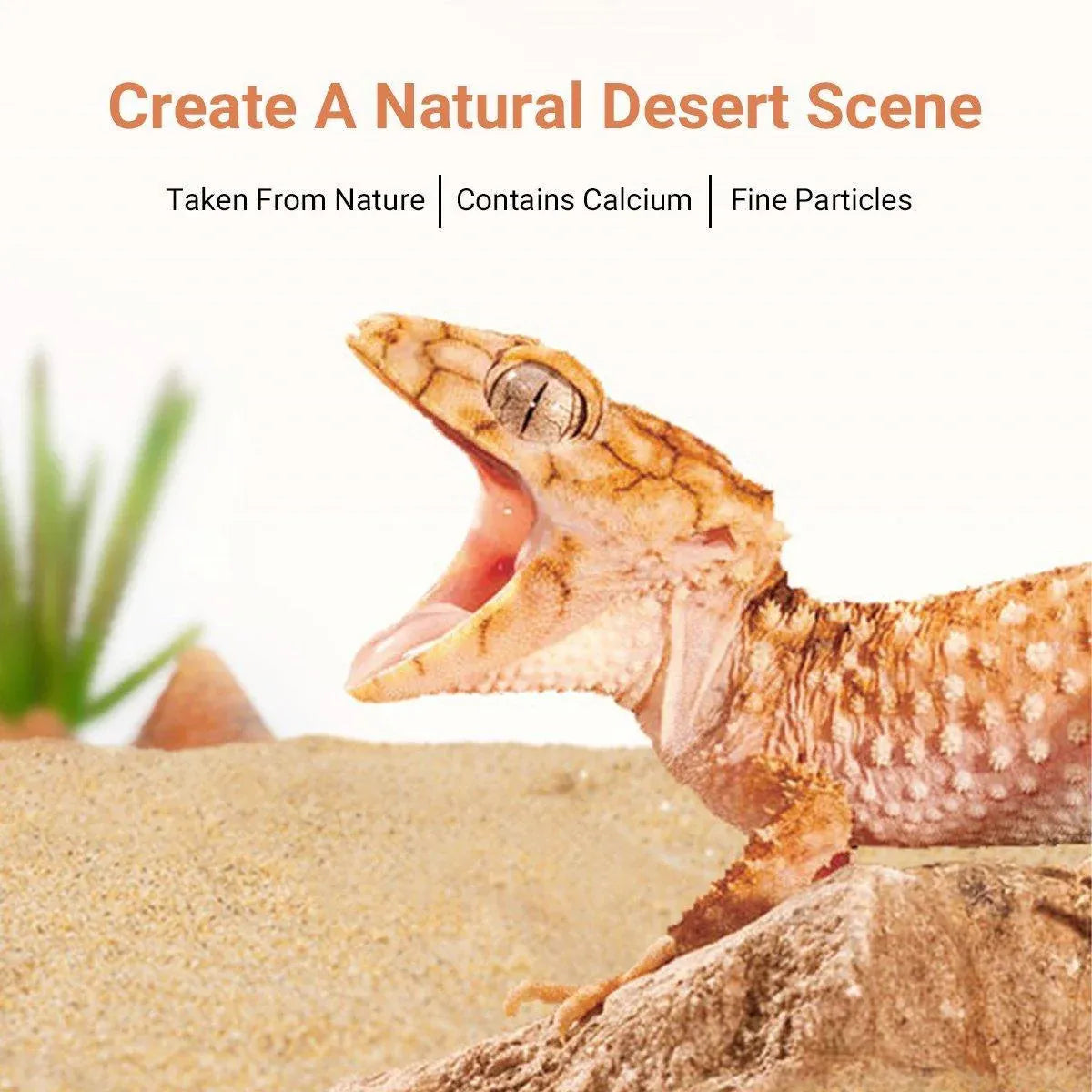 Reptile Sand Climbing Mat Pet Feeding Box Terrarium Landscaping Accessories - Yellow V528-REPTILE-SAND-YELLOW-162613