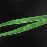 18cm Plastic Luminous Tweezer Feeding Tongs Straight for Reptile Feeder White V528-REPTILE-TWEEZERS-LUMINOUS-287045