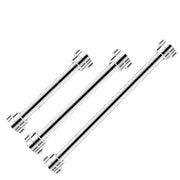 Adjustable Tension Rod Extendable Rack Shower Wind Curtain Closet Pole 50-160cm - 105-160cm V528-RETRACTABLEDRYINGRACK-100CM-459327