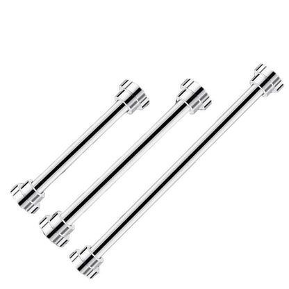 Adjustable Tension Rod Extendable Rack Shower Wind Curtain Closet Pole 50-160cm - 105-160cm V528-RETRACTABLEDRYINGRACK-100CM-459327