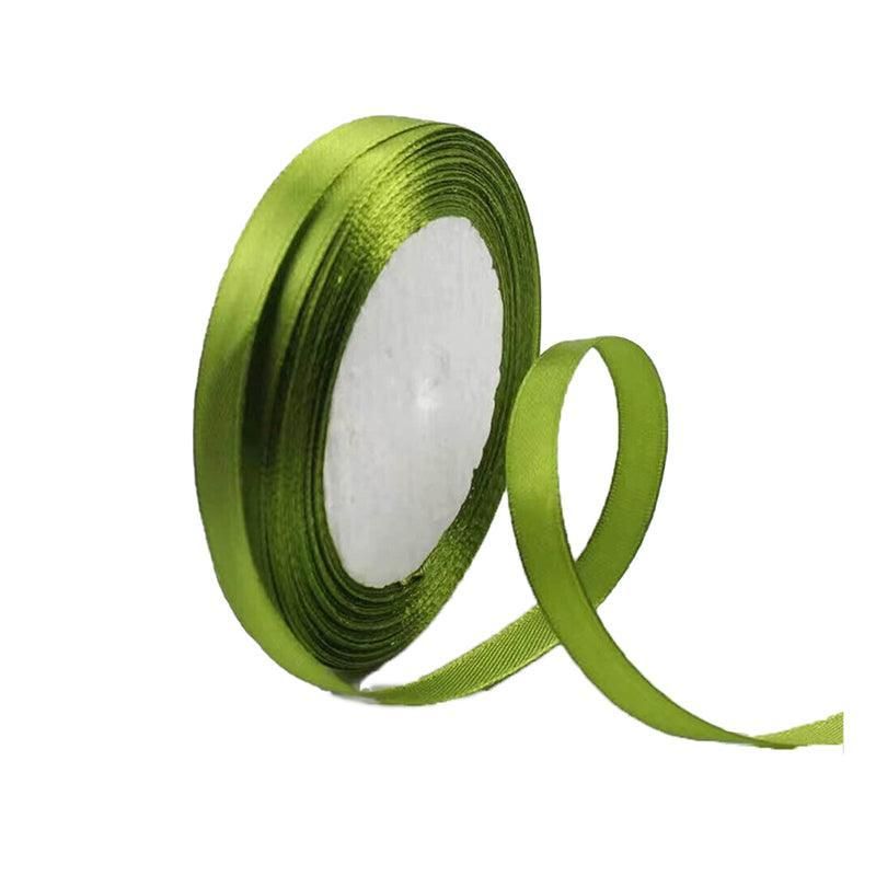10mm Width Satin Hair Ribbon Wedding Party Decoration Gift Banquet 3m - Army green V528-RIBBON-ARMYGREEN3M-885674