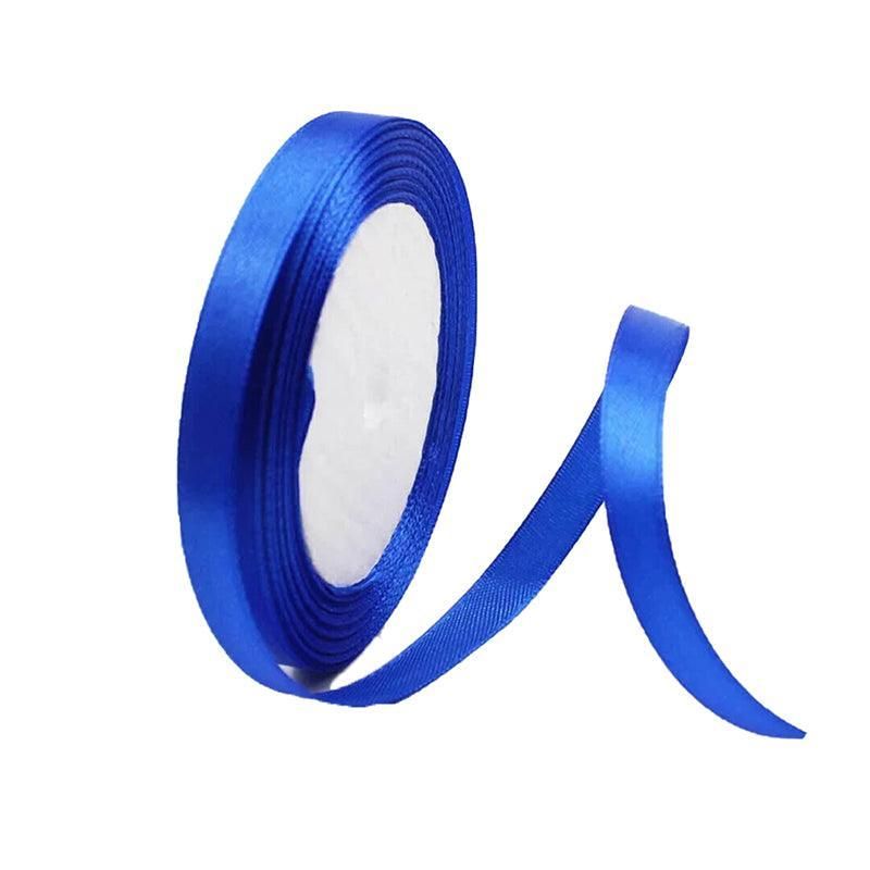 10mm Width Satin Hair Ribbon Wedding Party Decoration Gift Banquet 3m - Royal Blue V528-RIBBON-BORLAND3M-578292