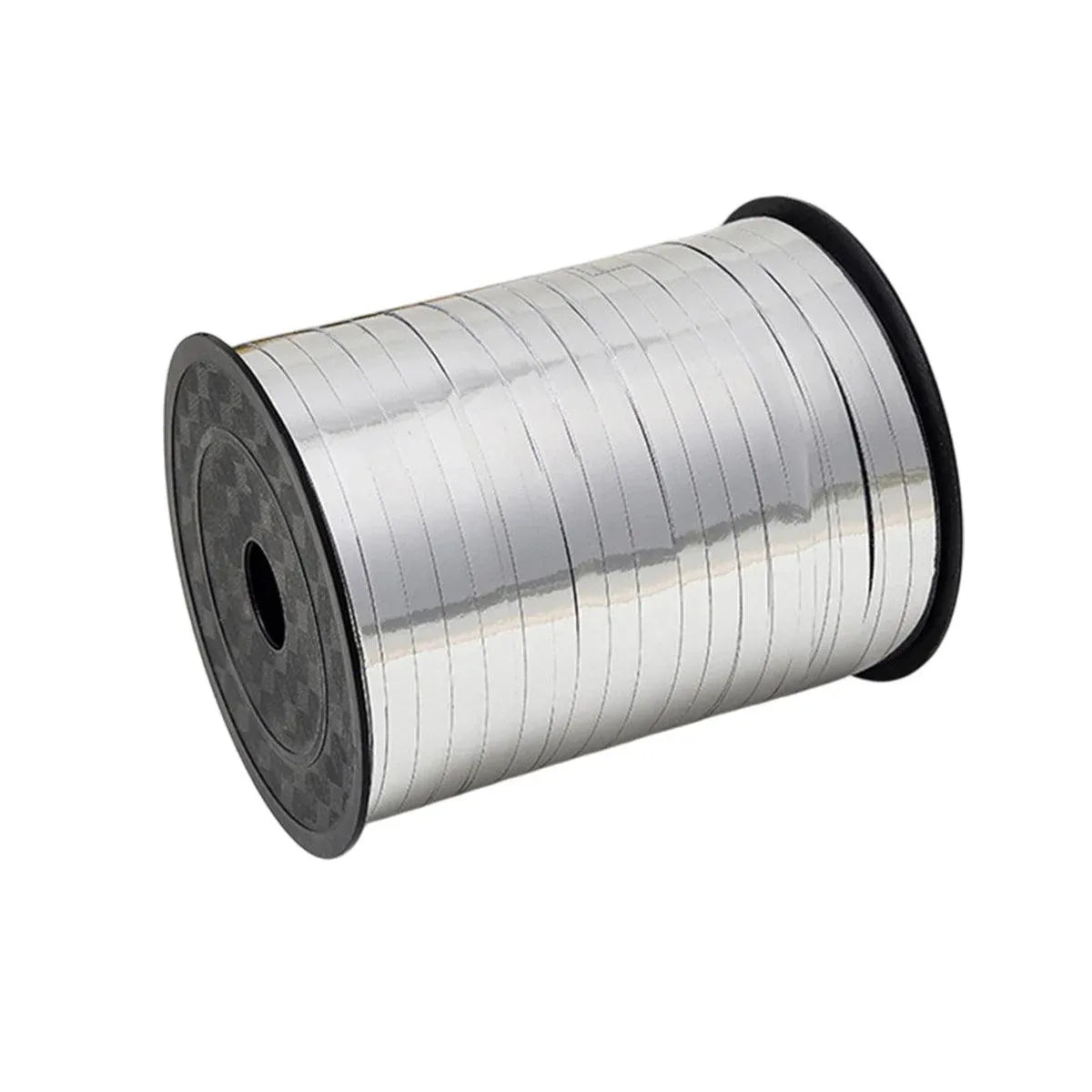 5mm Balloon Ribbon Curling Party String Gift Wrap Decoration Birthday Wedding - Bright-Silver V528-RIBBON-BRIGHT-SILVER-813598