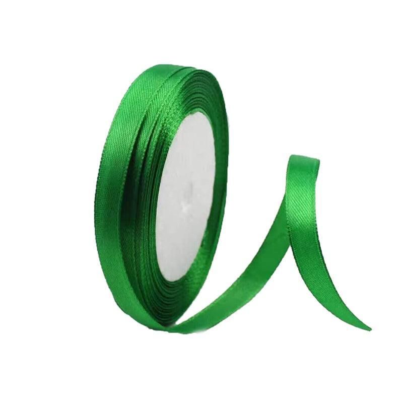 10mm Width Satin Hair Ribbon Wedding Party Decoration Gift Banquet 3m - Green V528-RIBBON-GREEN3M-282981