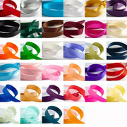 10mm Width Satin Hair Ribbon Wedding Party Decoration Gift Banquet 22m - Silver Grey V528-RIBBON-GREY22M-782125