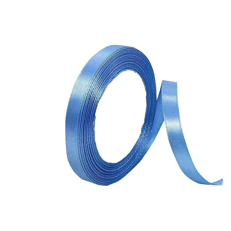 10mm Width Satin Hair Ribbon Wedding Party Decoration Gift Banquet 3m - Lake Blue V528-RIBBON-LAKEBLUE3M-373473