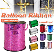 5mm Balloon Ribbon Curling Party String Gift Wrap Decoration Birthday Wedding - Laser-Rose Red V528-RIBBON-LASER-ROSE-RED-230995