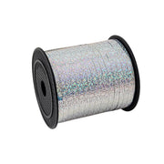 5mm Balloon Ribbon Curling Party String Gift Wrap Decoration Birthday Wedding - Laser-Silver V528-RIBBON-LASER-SILVER-823778
