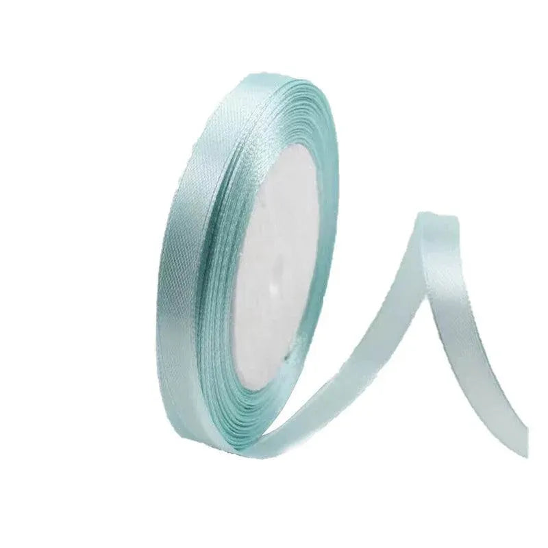 10mm Width Satin Hair Ribbon Wedding Party Decoration Gift Banquet 3m - Light T-Blue V528-RIBBON-LIGHTTIFFANYBLUE3M-520799