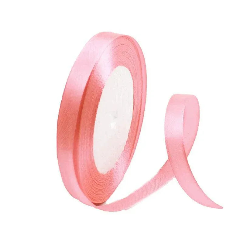 10mm Width Satin Hair Ribbon Wedding Party Decoration Gift Banquet 3m - Pink V528-RIBBON-PEACHBLOSSOM3M-264428