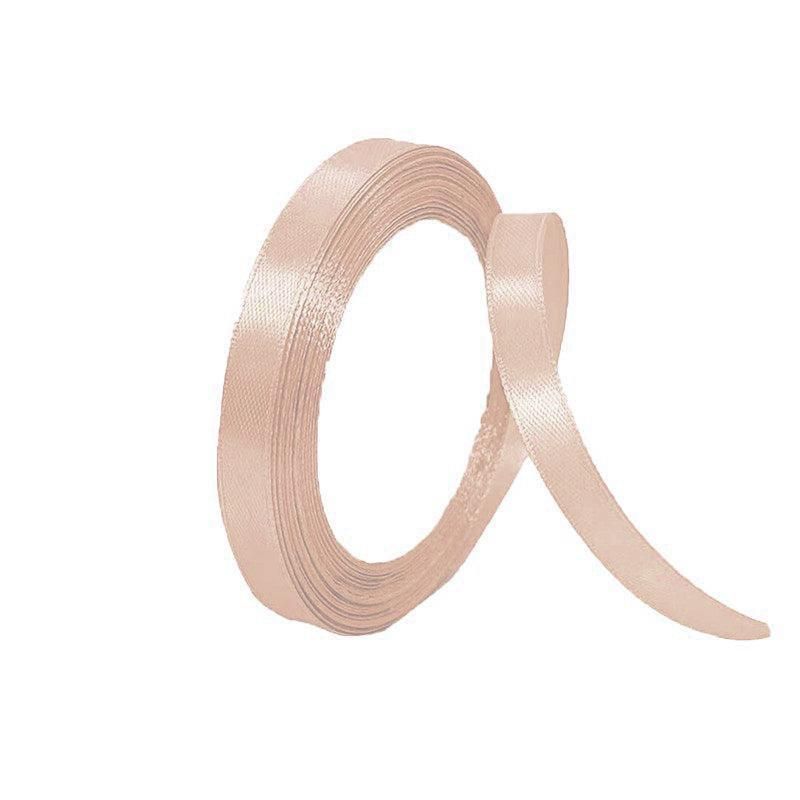 10mm Width Satin Hair Ribbon Wedding Party Decoration Gift Banquet 3m - Flesh Pink V528-RIBBON-WATERMELONRED3M-591102