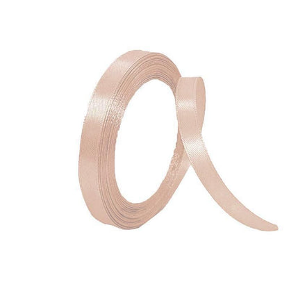 10mm Width Satin Hair Ribbon Wedding Party Decoration Gift Banquet 5m - Flesh Pink V528-RIBBON-WATERMELONRED5M-923345