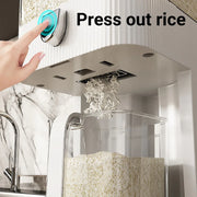 Rice Cereal Dispenser 10KG Grain Container Auto Food Storage Box Measuring Cup V528-RICE-BUCKET-344941