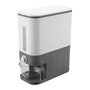 12Kg Automatic Grain Dispenser Cereal Rice Storage Box Kitchen Food Container V528-RICE-CONTAINER-GREY-390114