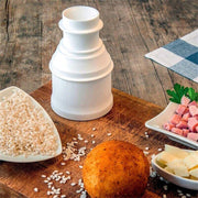 Maker Arancinotto Arancini Mold Mold Rice Meat Slim Point Ball Makers V528-RICEBALLMOLD-32158