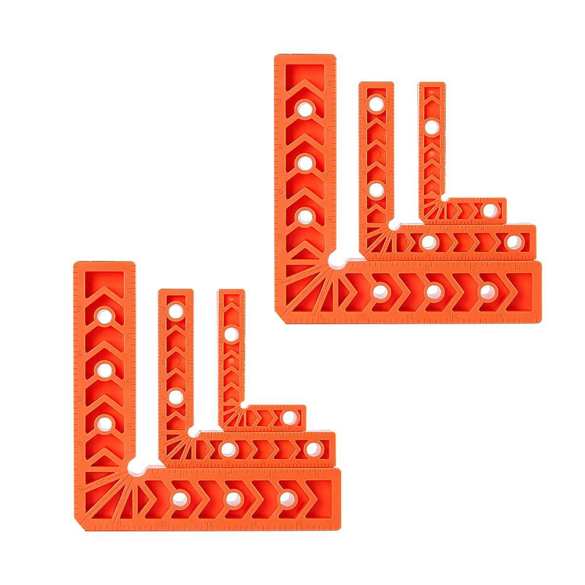 6pcs Right Angle Positioning Clamps for Woodworking Corner Clamp Tool Set V528-RIGHT-ANGLE-POSITIONING-6PCS-857333