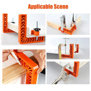 6pcs Right Angle Positioning Clamps for Woodworking Corner Clamp Tool Set V528-RIGHT-ANGLE-POSITIONING-6PCS-857333
