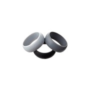 Silicone Rubber Ring Bands 3Pcs - 8