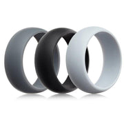 Silicone Rubber Ring Bands 3Pcs - 9