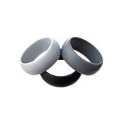 Silicone Rubber Ring Bands 3Pcs - 9