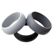 Silicone Rubber Ring Bands 3Pcs - 9