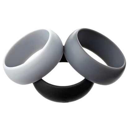 Silicone Rubber Ring Bands 3Pcs - 9 V528-RING-3PCS-NUMBER9-288805