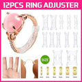 12PCS Ring Size Adjuster Set Invisible Plastic Resizer for Loose Rings Comfort Fit V528-RINGADJUSTINGPAD-12PCS-135028