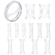 12PCS Ring Size Adjuster Set Invisible Plastic Resizer for Loose Rings Comfort Fit V528-RINGADJUSTINGPAD-12PCS-135028
