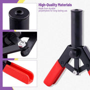 41 Piece Plastic Rivet Tool Set Quick Release Polyethylene Riveting Kit V528-RIVET-GUN-41PCS-530992