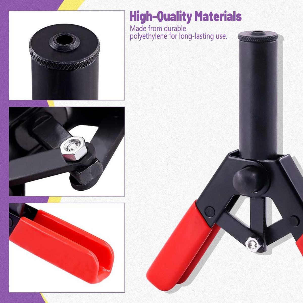 41 Piece Plastic Rivet Tool Set Quick Release Polyethylene Riveting Kit V528-RIVET-GUN-41PCS-530992