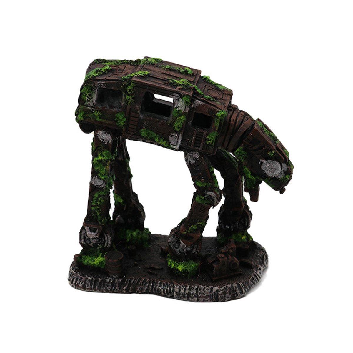 Aquascape Car Theme Fish Tank Ornament Decoration Resin Aquarium Landscape Decor V528-ROBOT-DOG-619466