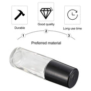 16X Clear Glass Roll On Bottle 30ml Extra Large Roller Ball Perfume Oil Underarm V528-ROLL-ON-BOTTLE-16PCS-174650