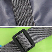 Nylon Waterproof Collapsible Travel Bag Large Suitcase Clothing Organizer - Blue V528-ROLLER-BAG-BLUE-289911