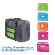 Nylon Waterproof Collapsible Travel Bag Large Suitcase Clothing Organizer - Blue V528-ROLLER-BAG-BLUE-289911