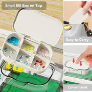 Large Capacity 3 Layer Medicine Box Family Medical Storage Case First Aid Supply V528-ROLLING-38CM-281249
