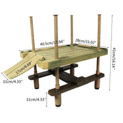 Durable Turtle Dock for Aquatic Turtles and Reptiles V528-ROOSTING-PLATFORM-855963