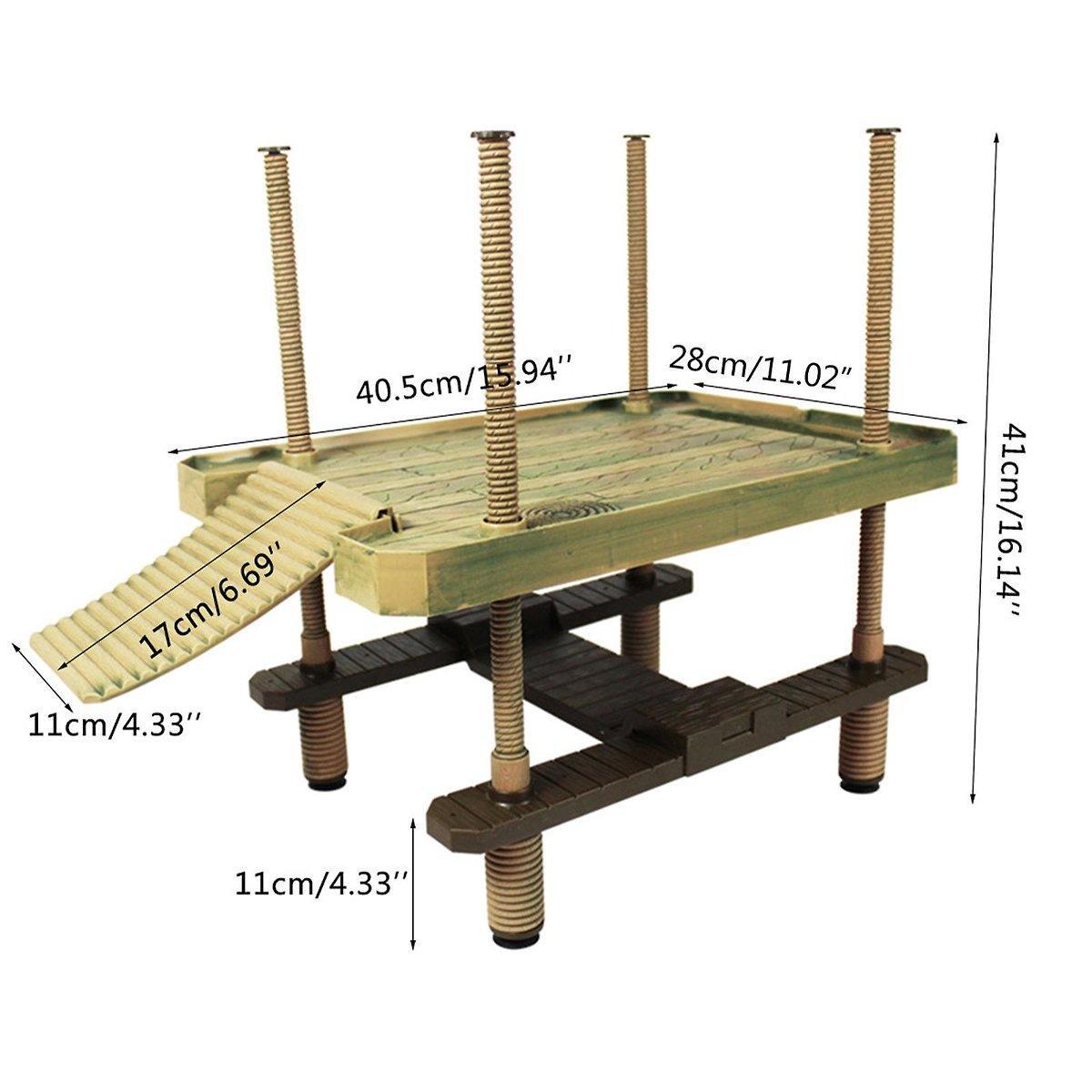 Durable Turtle Dock for Aquatic Turtles and Reptiles V528-ROOSTING-PLATFORM-855963