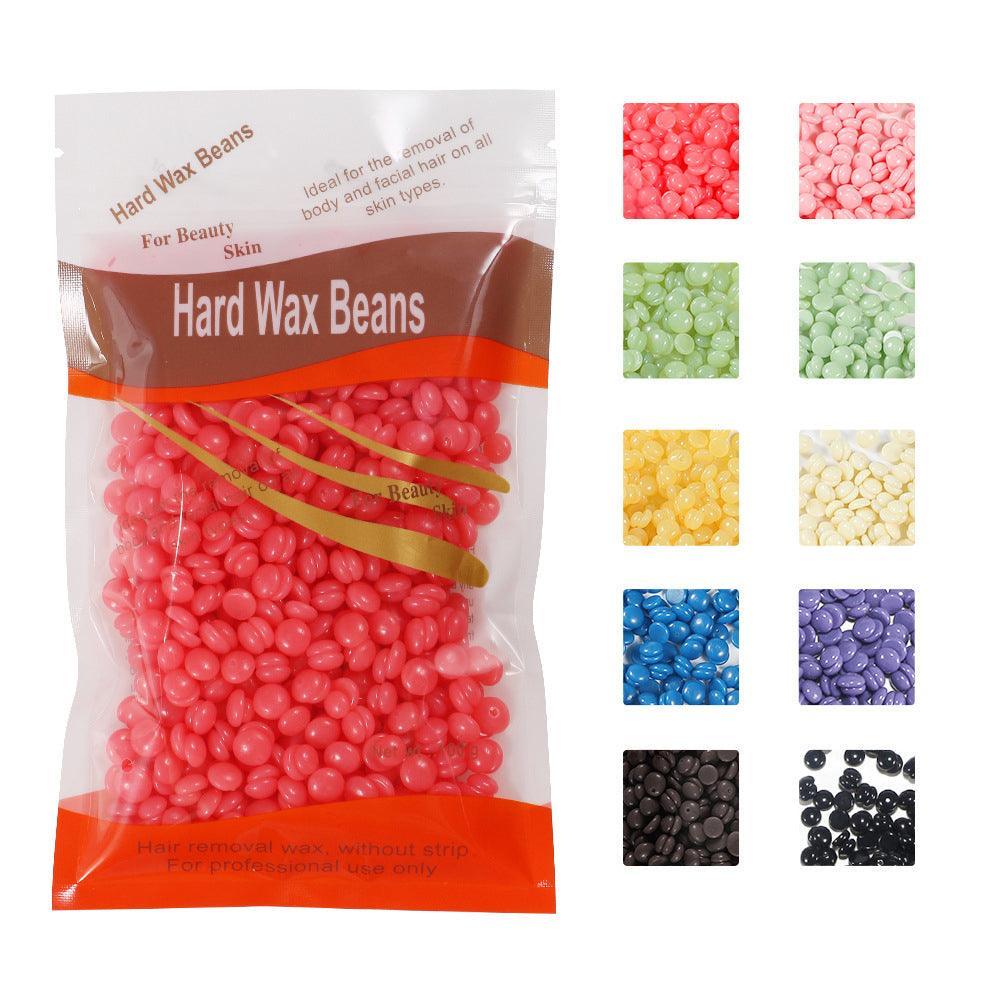 300G Hard Wax Bean No Strip No Pain Hot Film Body Waxing Hair Removal Depilatory - Rose V528-ROSE-300G-937979
