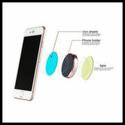 Universal Dashboard Phone Holder Car Mount Stand with Secure Grip - Rose Red *1 V528-ROSERED-1PC-587100