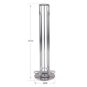 40 Capsules Rotating Coffee Pod Holder Rack for Nespresso Chrome Countertop Stand V528-ROTARYCOFFEESTAND-SILVER-16002