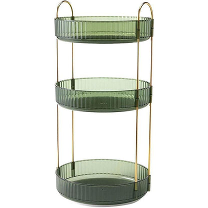 Rotating Cosmetic Organiser Home Storage Shelf Box for Makeup and Beauty Product - Amber V528-ROTATE-AMBER-631376