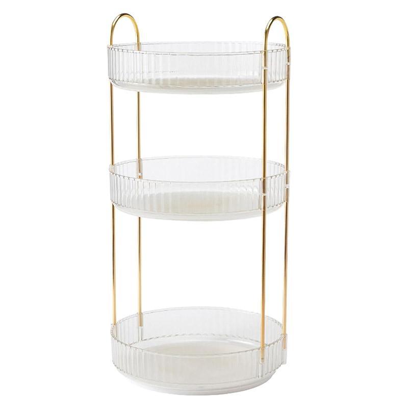 Rotating Cosmetic Organiser Home Storage Shelf Box for Makeup and Beauty Product - Green V528-ROTATE-GREEN-814714