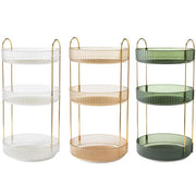 Rotating Cosmetic Organiser Home Storage Shelf Box for Makeup and Beauty Product - White V528-ROTATE-WHITE-162508
