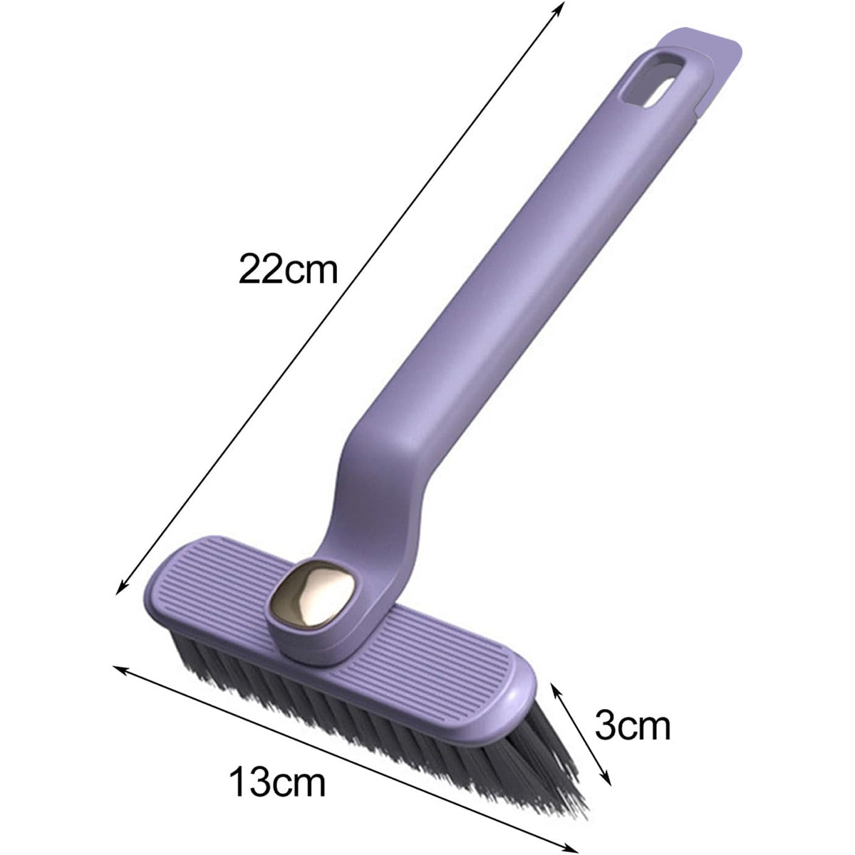 Multi-Functional Rotary Cleaning Brush Hard Bristle Slot Seam Wall Tile Brush - White V528-ROTATING-CLEANING-BRUSH-927731