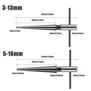Round Shank Hexagon Shank T Handle Taper Reamer Tool for Drilling and Boring - Round Shank Reamer(3-13mm) V528-ROUND-SHANK-REAMER-3-13MM-484055