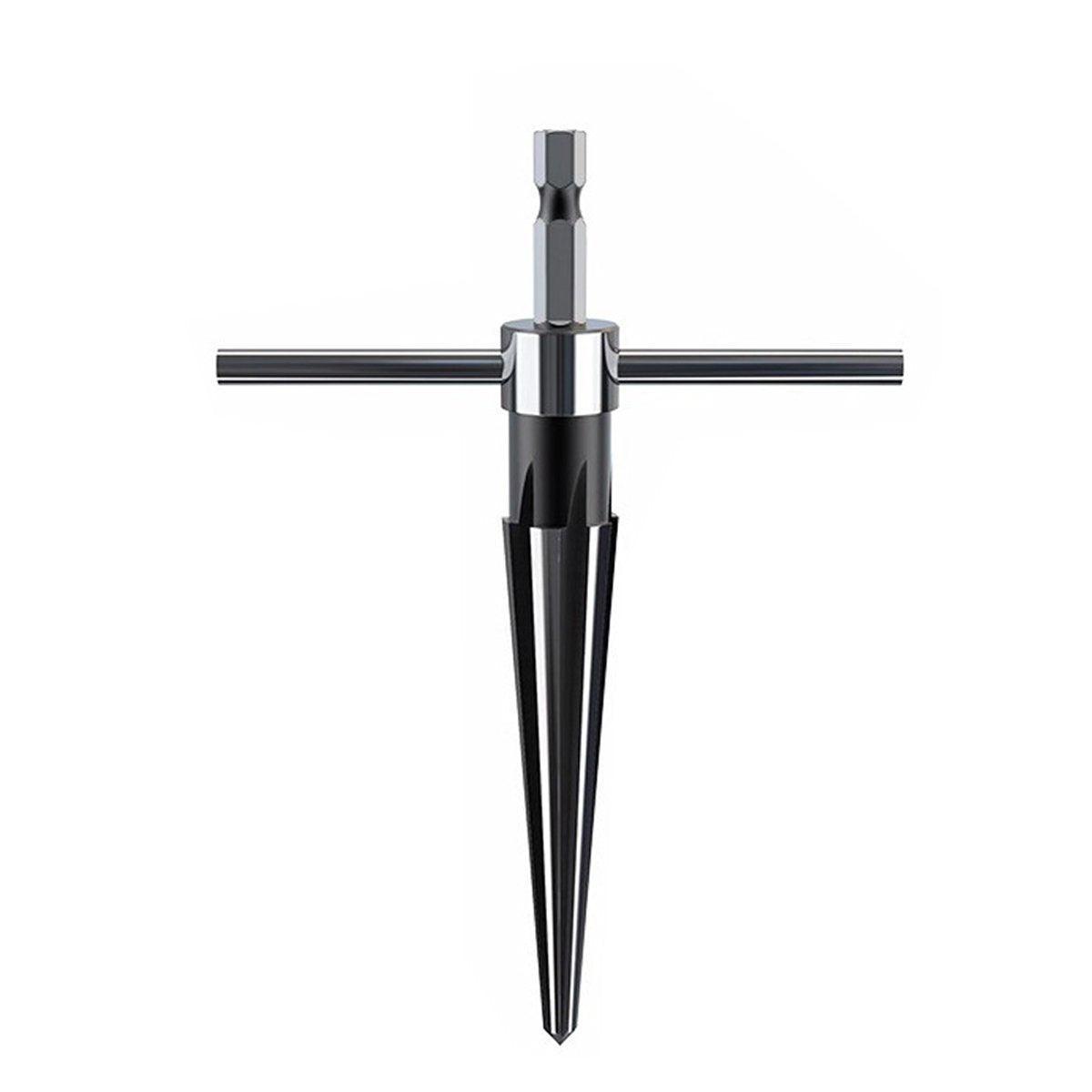 Round Shank Hexagon Shank T Handle Taper Reamer Tool for Drilling and Boring - Round Shank Reamer(3-13mm) V528-ROUND-SHANK-REAMER-3-13MM-484055